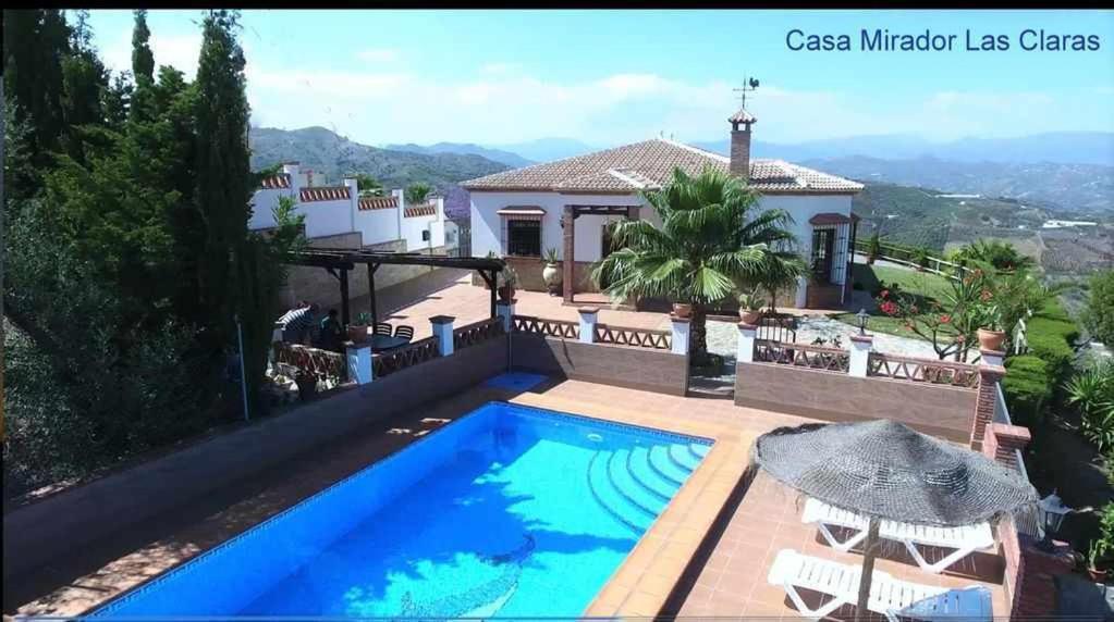 Casa Mirador Las Claras Con Piscina Privada Jardin Iznate 외부 사진